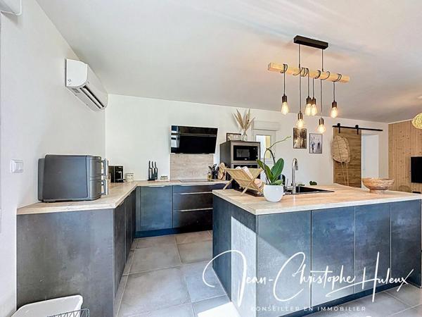 30210 CABRIERES -Villa  6 pièce(s) 115 m2  de plain pied sans vis a vis