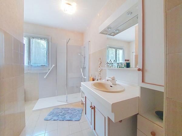 Vaste maison familiale - chambres au calme à Saint Chef sur un grand terrain paysager de 2121 m²