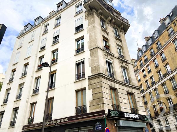 Appartement F2 à vendre  2 pièces - 35,01 m2 PARIS - 75019