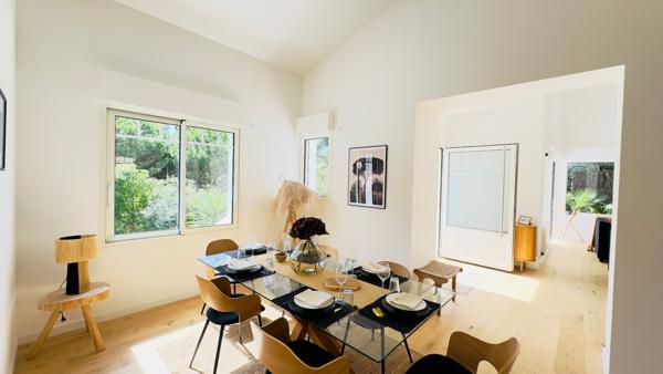 Arcachon/Pereire villa 150m2 terrain 1200M2 proche plage-LA CLEF IMMOBILIER Florence Lecacheur