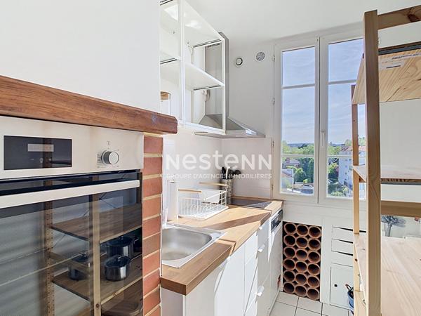 ISSY LES MOULINEAUX - QUARTIER BAUDIN - MEUBLÉ - Appartement studio T1 de 27,43m²