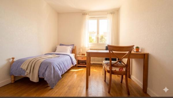 Maison de ville avec terrasse, balcon, jardin et gd garage en hyper centre de Clermont Ferrand