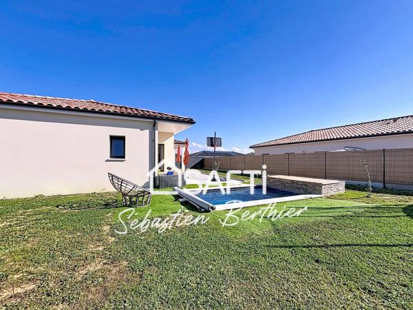 Villa contemporaine de 2023 – 140 m² habitables – Terrain 732 m² avec piscine – 5 min de Lavaur