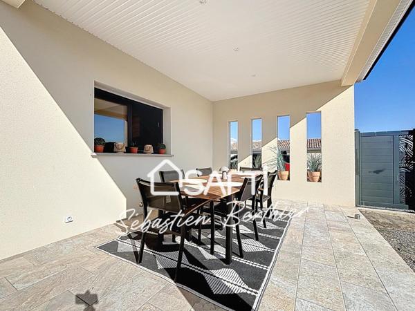 Villa contemporaine de 2023 – 140 m² habitables – Terrain 732 m² avec piscine – 5 min de Lavaur