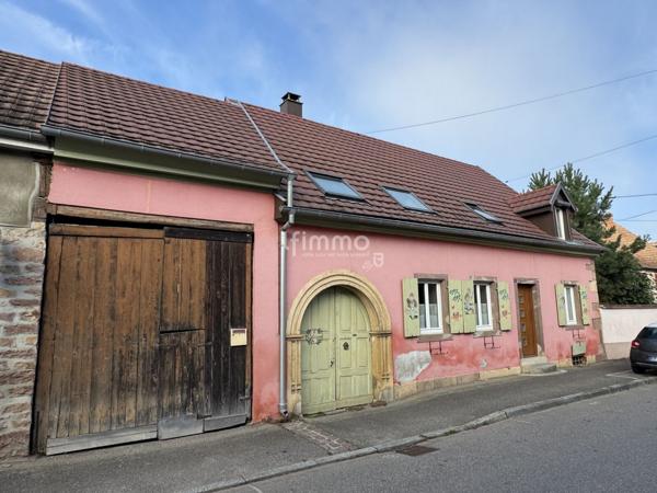 Maison alsacienne rénovée – 6 pièces – Oberhergheim (68127)