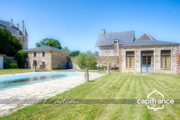 Propriété d’exception – Château XIXe à CHANTONNAY (85)