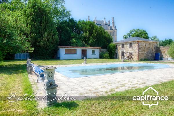 Propriété d’exception – Château XIXe à CHANTONNAY (85)