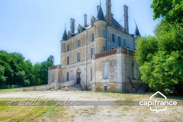 Propriété d’exception – Château XIXe à CHANTONNAY (85)
