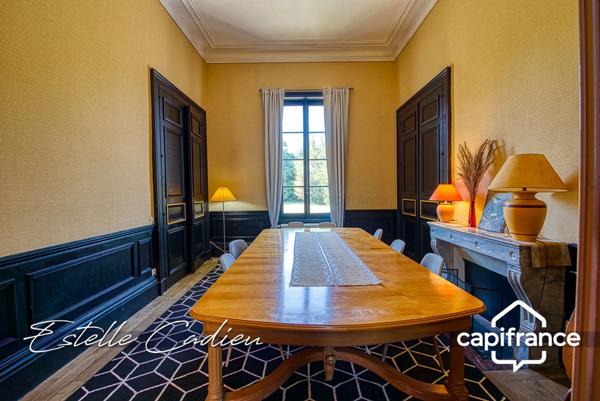 Propriété d’exception – Château XIXe à CHANTONNAY (85)