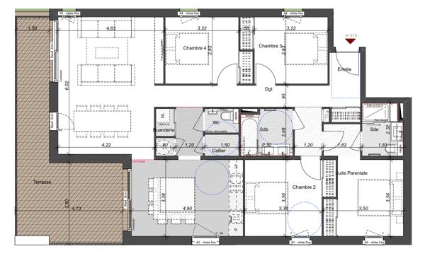 Vente Appartement de luxe Collonges-sous-Salève 5 Pièces 119.47 m²