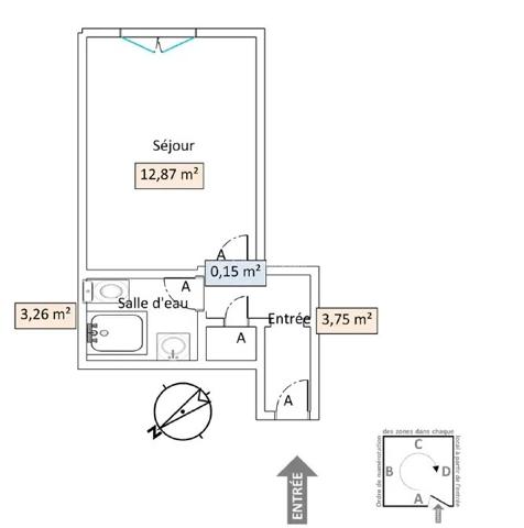 Location                                                      Appartement
                        
                     1 pièces                      19 m2                     à Asnières-sur-Seine