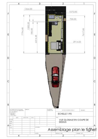 Maison 1 pièce 26 m2