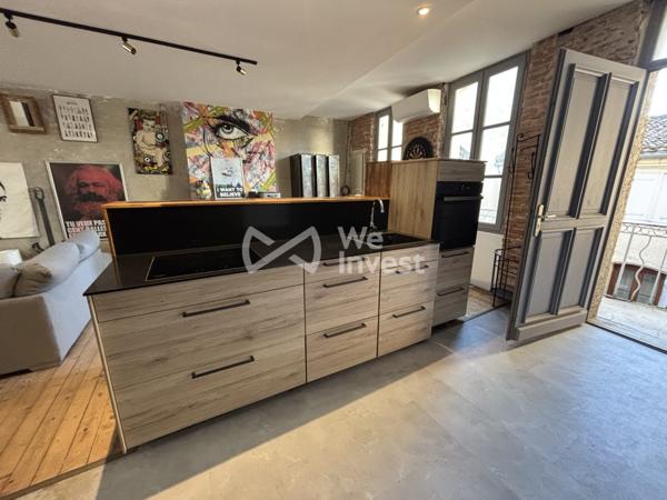 ✨🏡 APPARTEMENT LOFT RÉNOVÉ – PRESTATIONS HAUT DE GAMME – QUARTIER PRISÉ DE MONTAUBAN ✨