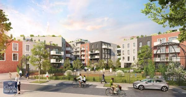 Appartement à louer 2 pièces 42.26m² La Madeleine (59110)