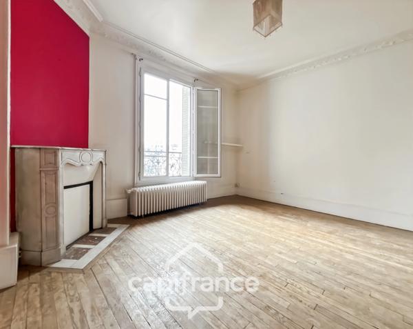 FONTENAY-SOUS-BOIS AUX PORTES DE VINCENNES – 50,45 m² – 260 000 € HAI – DERNIER ÉTAGE – CHARME DE L’ANCIEN