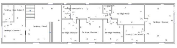 Propriété d'env. 209m² - 5-6 chambres - Possibilité activ. Lib