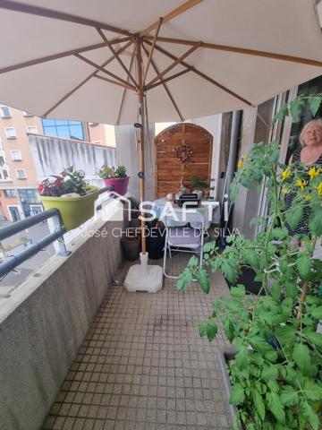 Investissement locatif 49m² avec garage et balcon