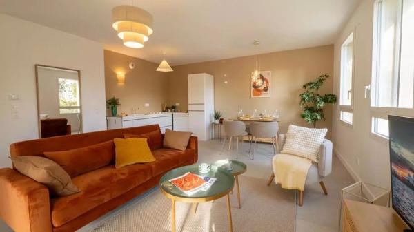Appartement 2 chambres dans résidence neuve