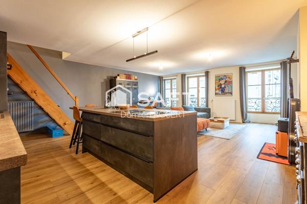 GRANDE APPARTEMENT AU CENTRE DU VILLAGE