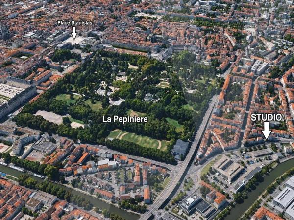 Studio meublé de 11 m² – Dernier étage – Nancy - 54000 Nancy - Réf 87314709
