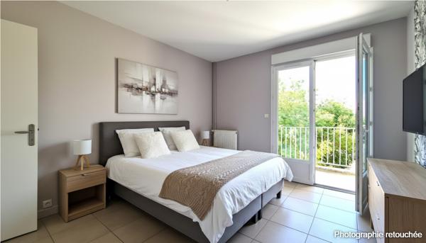 A VENDRE à La Rochelle centre Appartement 85 m²  avec balcon + Parking + Cave