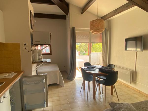 LAMALOU LES BAINS - Appartement meublé - 1 pièce(s) - 24.80 m2 - 460 € CC