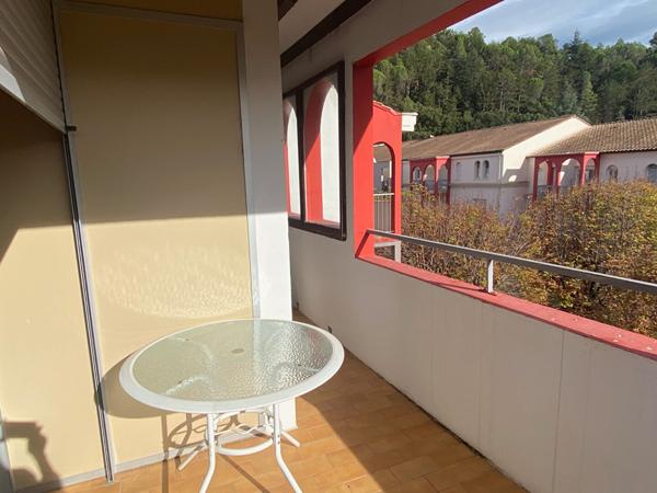 LAMALOU LES BAINS - Appartement meublé - 1 pièce(s) - 24.80 m2 - 460 € CC