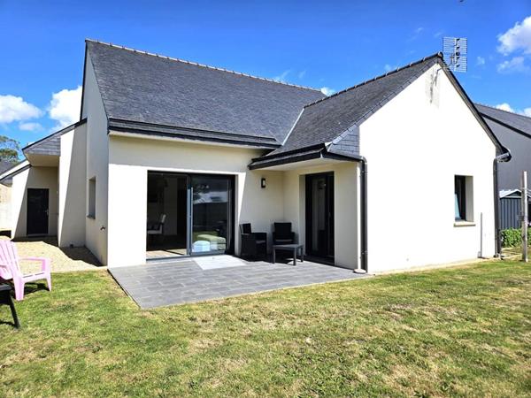 Vente maison récente de plain-pied, 3 chambres, à 10mn de Lannion, Ploulec'h (22300)