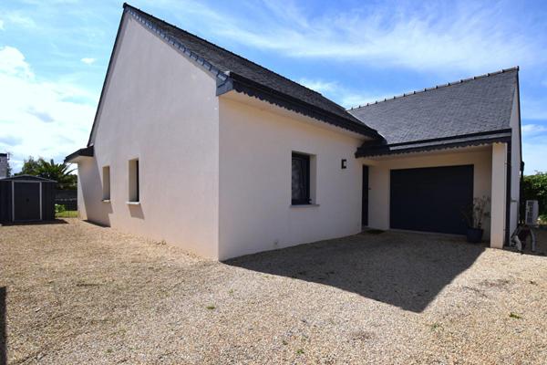 Vente maison récente de plain-pied, 3 chambres, à 10mn de Lannion, Ploulec'h (22300)