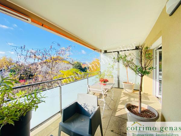 CHASSIEU Centre T3 de 65m²+Terrasse+Balcon