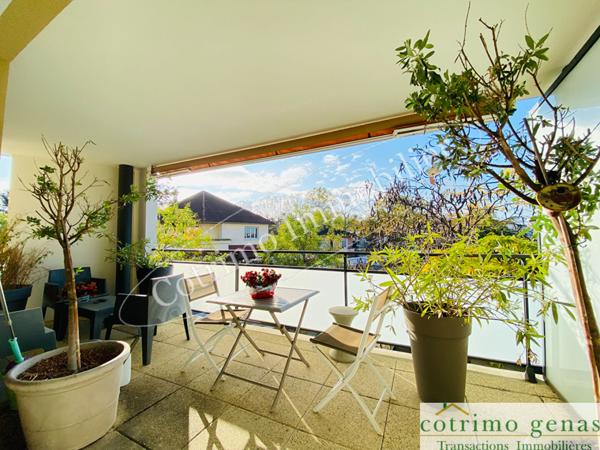 CHASSIEU Centre T3 de 65m²+Terrasse+Balcon