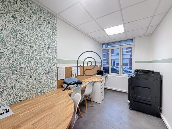 Lambersart Mairie – RDC professionnel 66 m² | Ancien cabinet dentaire | À vendre