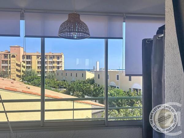 Appartement F1 à vendre  1 pièce - 18,67 m 2   PORT LEUCATE  - 11