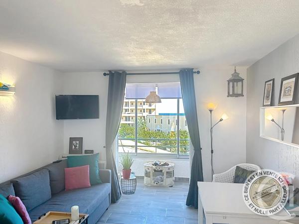 Appartement F1 à vendre  1 pièce - 18,67 m 2   PORT LEUCATE  - 11