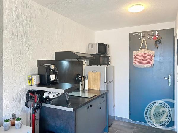 Appartement F1 à vendre  1 pièce - 18,67 m 2   PORT LEUCATE  - 11