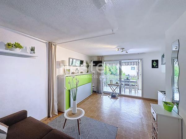 Charmant studio lumineux de 20 m² avec terrasse de 8 m² à Gruissan Rive Droite