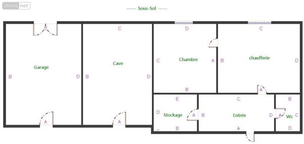 Maison individuelle à vendre à Drancy en Seine-Saint-Denis (93700), ref : NL-93700-280   
village parisien