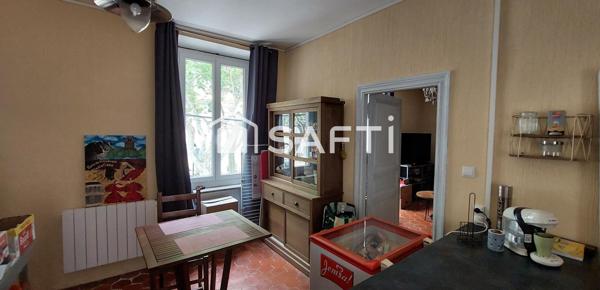 Murs commerciaux (pas de bail),restaurant+logement