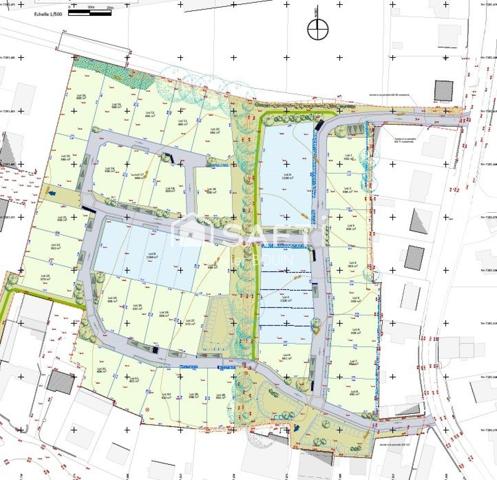 Terrain constructible viabilisé