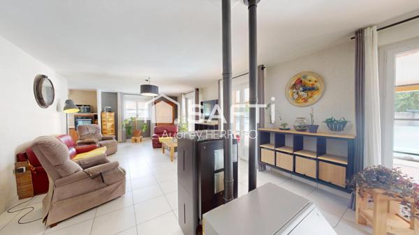 Maison T6 160m2 avec piscine et grand garage - Bruguières