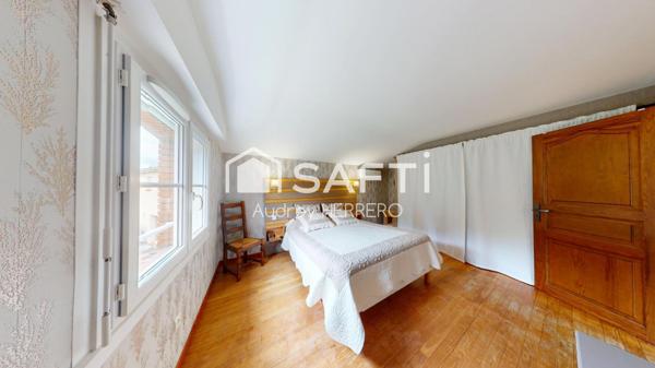 Maison T6 160m2 avec piscine et grand garage - Bruguières