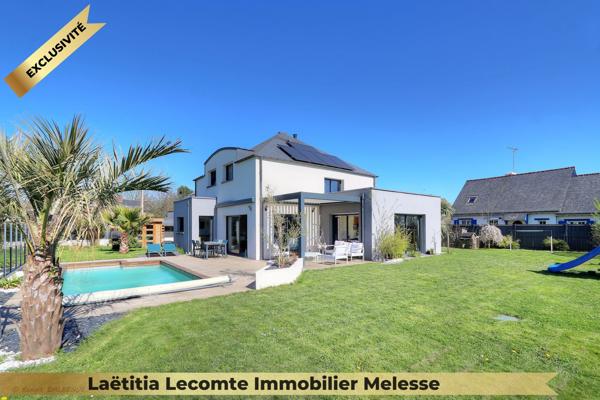 Melesse (35520) Maison contemporaine 5 chambres avec piscine à Melesse