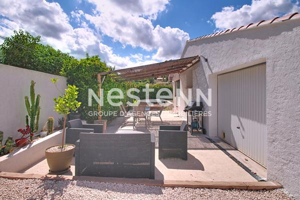 A VENDRE VIDAUBAN Maison de 111m2 de plain-pied avec piscine et dépendance