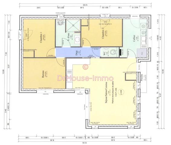 Maison à vendre 4 pièces de 87 m²