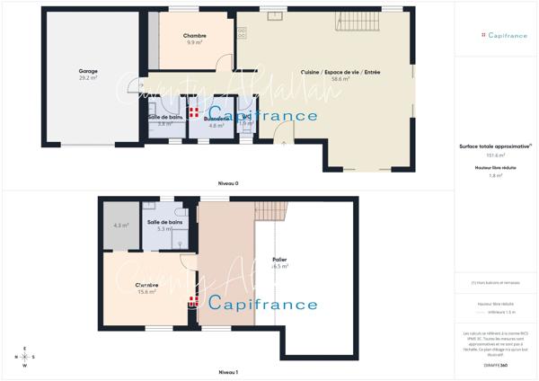 FILLIERE (74) Villa contemporaine avec vue panoramique sur un terrain de 6330 m²