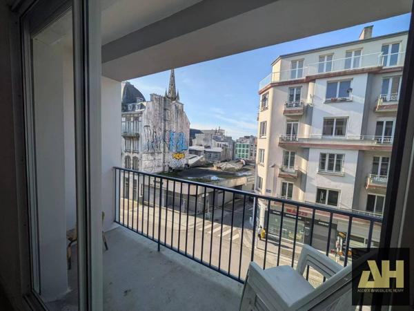 A VENDRE APPARTEMENT CENTRE VILLE BREST ASCENSEUR BALCON
