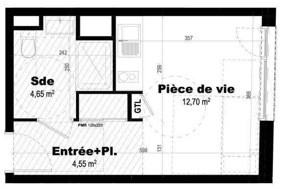 Rennes (35200) T1 - OPPORTUNITE A SAISIR SPECIAL INVESTISSEUR