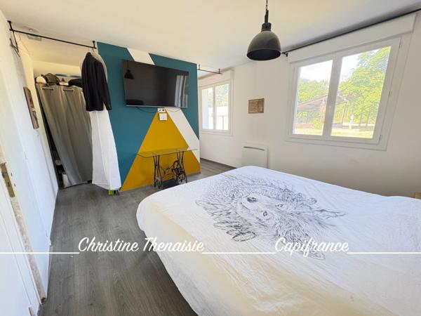 Maison à vendre Plain-Pied - 3 chambres - Garages - Grand terrain  COMMEQUIERS (85)