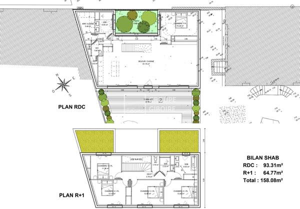 Achat Terrain - 328 m² (réf : AM-OG25383r)