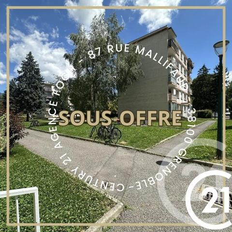 Appartement à vendre  3 pièces - 63 m 2   FONTAINE  - 38